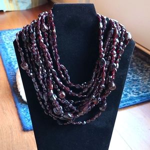 Ralph Lauren Garnet Necklace